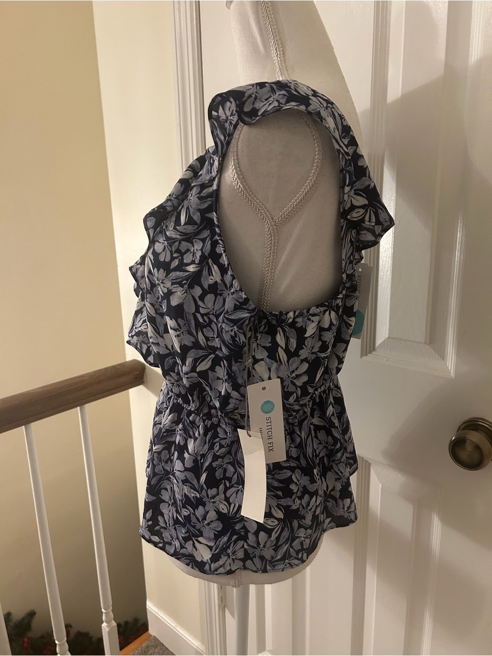 Nine Britton Parker Ruffle Detail Blouse NWT! - Picture 13 of 15
